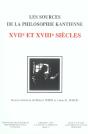 Les Sources De La Philosophie Kantienne : Xviie Et Xviiie Siècles - Preview