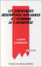 Les Statistiques Descriptives Appliquées À L'Économie De L'Entreprise - Preview