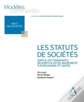 Les Statuts De Sociétés : Simple, En Commandite, En Nom Collectif, Anonyme Non Cotée, Srl Non Cotée