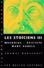 Les Stoïciens Tome 3 : Musonius, Épictète Et Marc Aurèle - Preview