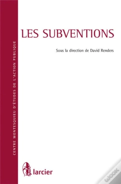 Capa do artigo Les Subventions