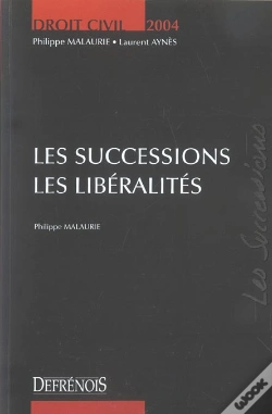 Capa do artigo Les Successions Les Liberalites