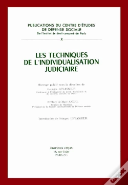 Capa do artigo Les Techniques De L'Individualisation Judiciaire