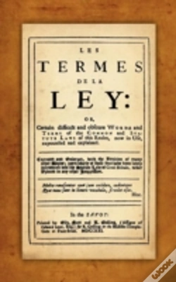 Capa do artigo Les Termes De La Ley