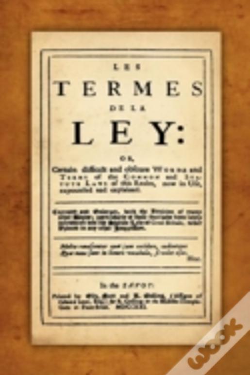 Les Termes De La Ley