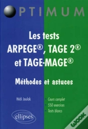 Capa do artigo Les Tests Arpege, Tage2 Et Tage-Mage ; Méthodes Et Astuces