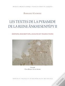 Capa do artigo Les Textes De La Pyramide De La Reine Ankhesenpepy Ii