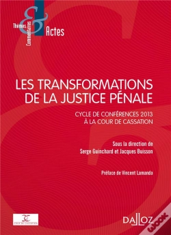 Capa do artigo Les Transformations De La Justice Pénale