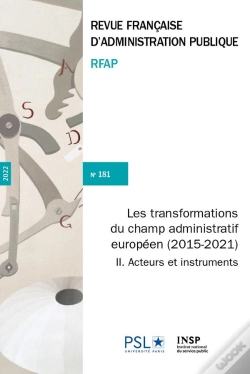 Capa do artigo Les Transformations Du Champ Administratif Europeen (2015-2021)_Ii