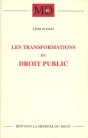 Les Transformations Du Droit Public - Preview