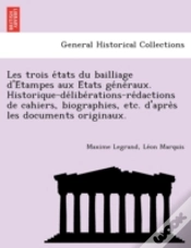 Capa do artigo Les Trois E Tats Du Bailliage D