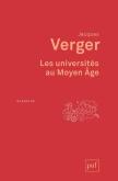 Les Universités Au Moyen Age (3e Édition)