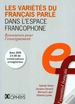 Capa do artigo Les Variétés Du Français Parlé Dans L'Espace Francophone ; Ressources Pour L'Enseignement