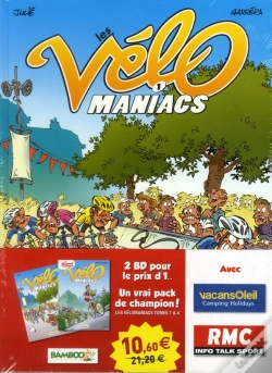 Capa do artigo Les Velomaniacs Pack T.1 - T.4 Offert