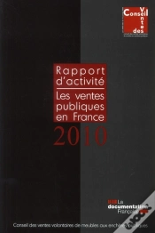 Capa do artigo Les Ventes Publiques En France ; Rapport D