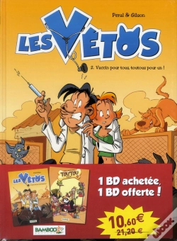 Capa do artigo Les Vétos T.2 ; Toutou & Cie T.2