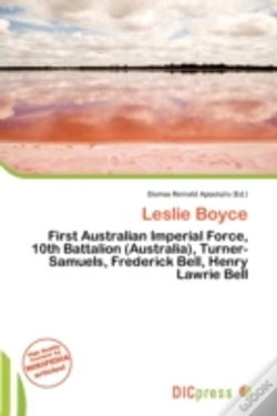 Capa do artigo Leslie Boyce