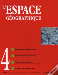 Capa do artigo L'Espace Geographique