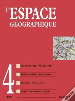Capa do artigo L'Espace Geographique