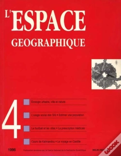 Capa do artigo L'Espace Geographique