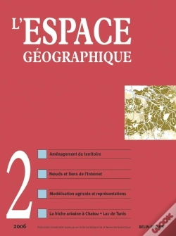 Capa do artigo L'Espace Geographique