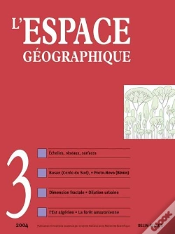 Capa do artigo L'Espace Geographique
