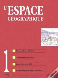 Capa do artigo L'Espace Geographique