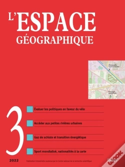 Capa do artigo L'Espace Geographique