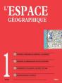 L'Espace Géographique N° 1-2019 - Preview