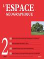L'Espace Géographique N° 2-2019 - Preview