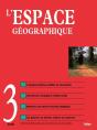 L'Espace Géographique N° 3-2018 - Preview