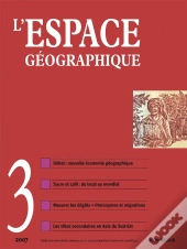 L'Espace Géographique N°3 : 2007
