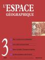 L'Espace Géographique N°3 : 2007 - Preview