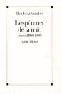 L'Espérance De La Nuit : Journal 1985-1993 - Preview
