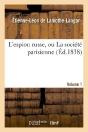 L'Espion Russe, Ou La Societe Parisienne. Volume 1 - Preview