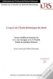 L'Esprit De L'Ecole Historique Du Droit
