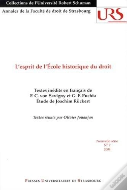 Capa do artigo L'Esprit De L'Ecole Historique Du Droit