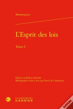 Capa do artigo L'Esprit Des Lois Tome 1