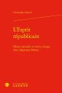 L'Esprit Républicain : Droits Naturels Et Vertu Civique Chez Algernon Sidney - Preview
