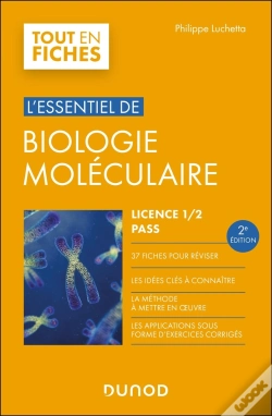 Capa do artigo L'Essentiel De Biologie Moléculaire ; Licence 1 / 2 / Pass (2e Édition)