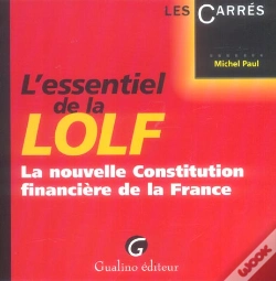 Capa do artigo L'Essentiel De La Lolf