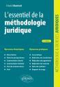 L'Essentiel De La Méthodologie Juridique - Preview