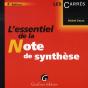 L'Essentiel De La Note De Synthèse (4e Édition) - Preview