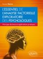 L'Essentiel De L'Analyse Factorielle Exploratoire Des Psychologues - Preview