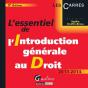 L'Essentiel De L'Introduction Generale Au Droit, 9eme Edition - Preview