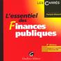 L'Essentiel Des Finances Publiques ; 3e Edition - Preview