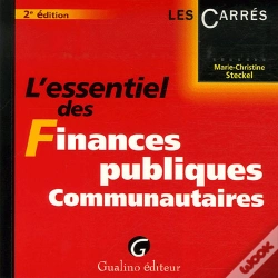 Capa do artigo L'Essentiel Des Finances Publiques Communautaires