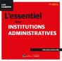 L'Essentiel Des Institutions Administratives (4e Édition) - Preview