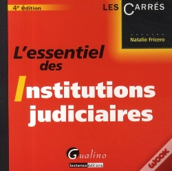 Capa do artigo L'Essentiel Des Institutions Judiciaires (4e Édition)