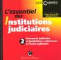 L'Essentiel Des Institutions Judiciaires T.2 - Preview